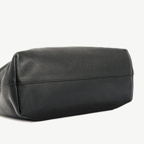 Prada Nero Vitello Phenix Leather Shopping Tote - Picture 5 of 11